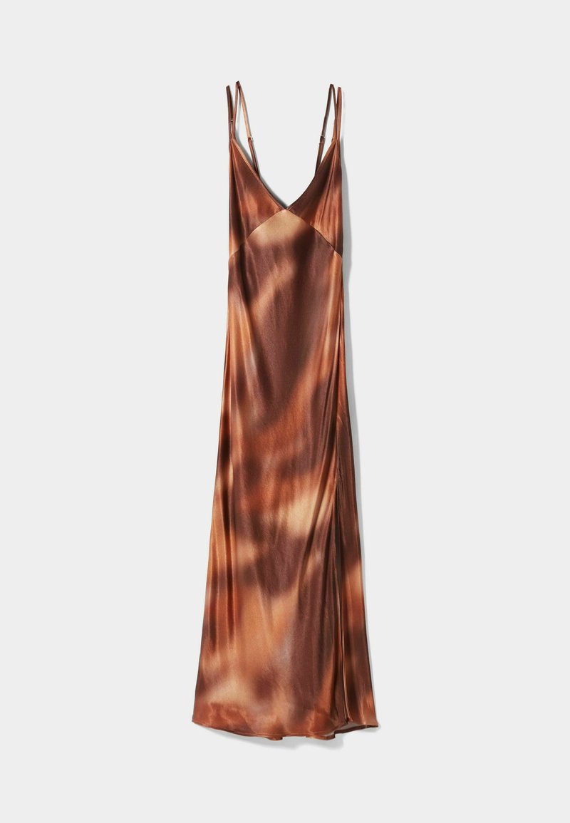 Bershka Day dress - brown - (Pre-owned) - Zalando