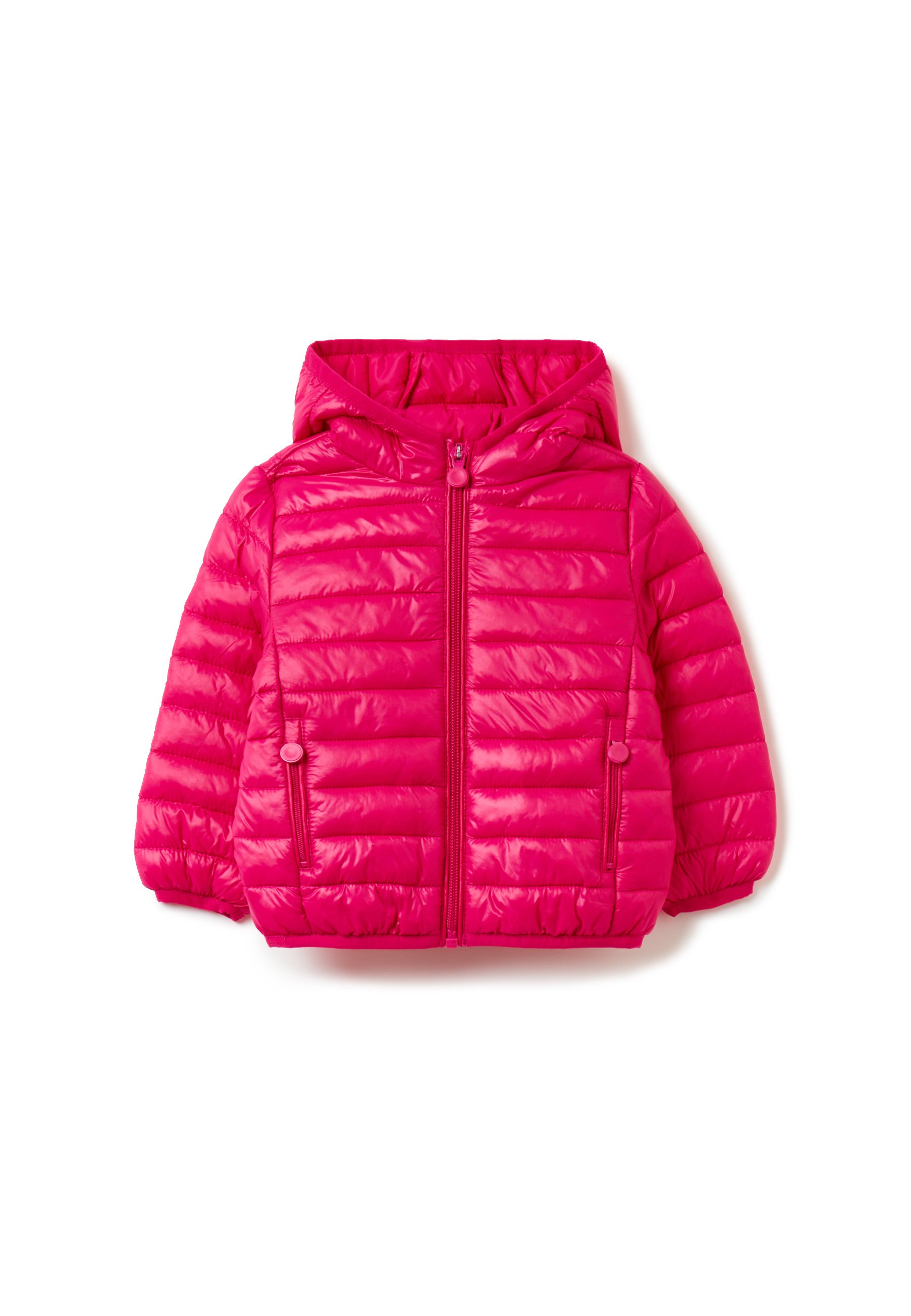 Doudoune Enfant MIM-PI Rouge Moelleuse - Taille 128 - Neuf Avec Étiquettes (Réf ST1016)