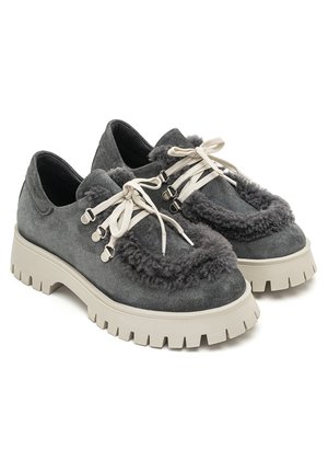 Sportlicher Schnürer - grey