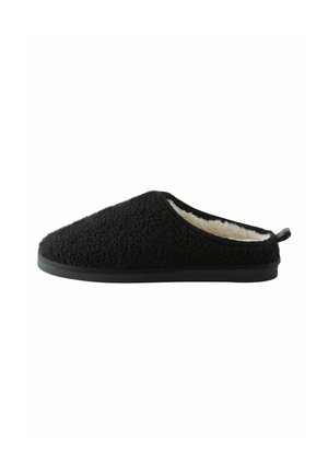 REGULAR FIT - BORG - Hausschuh - black