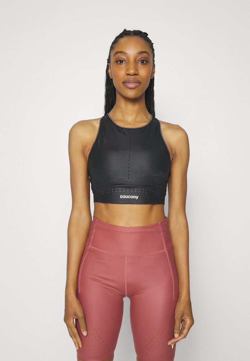 Saucony PINNACLE BRA High support sports bra black Zalando.de