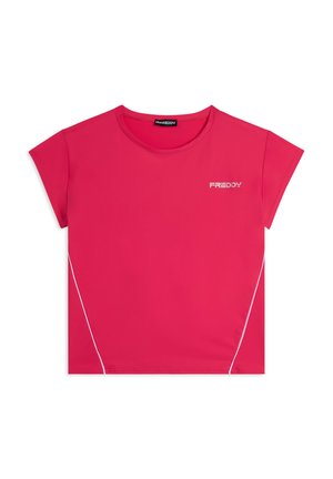 T-shirt basique - siena red