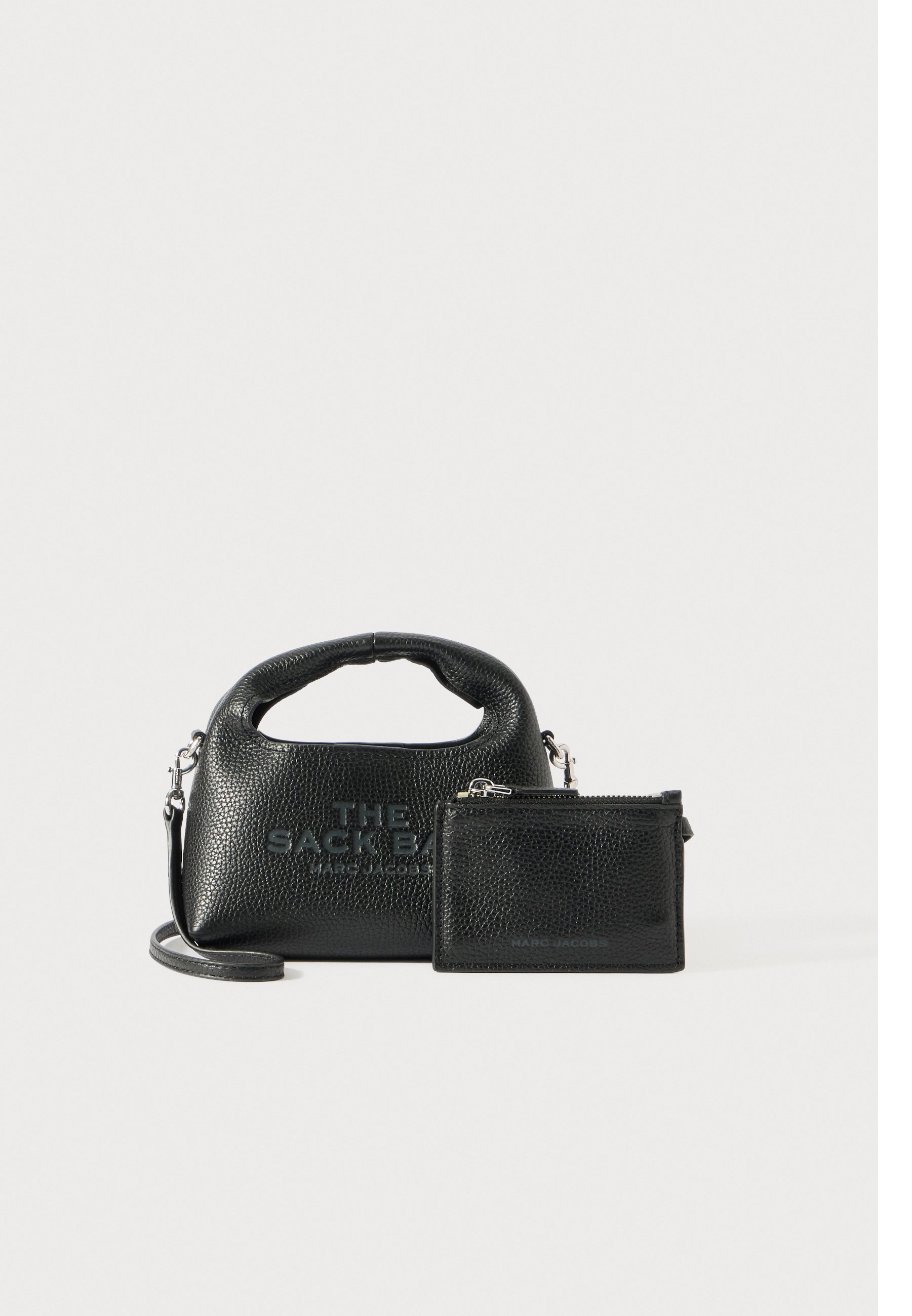 バッグ 00s Marc Jacbos one shoulder leather bag MARC JACOBS THE MICRO CROSSBODY SACK - Bolso de mano - black/negro