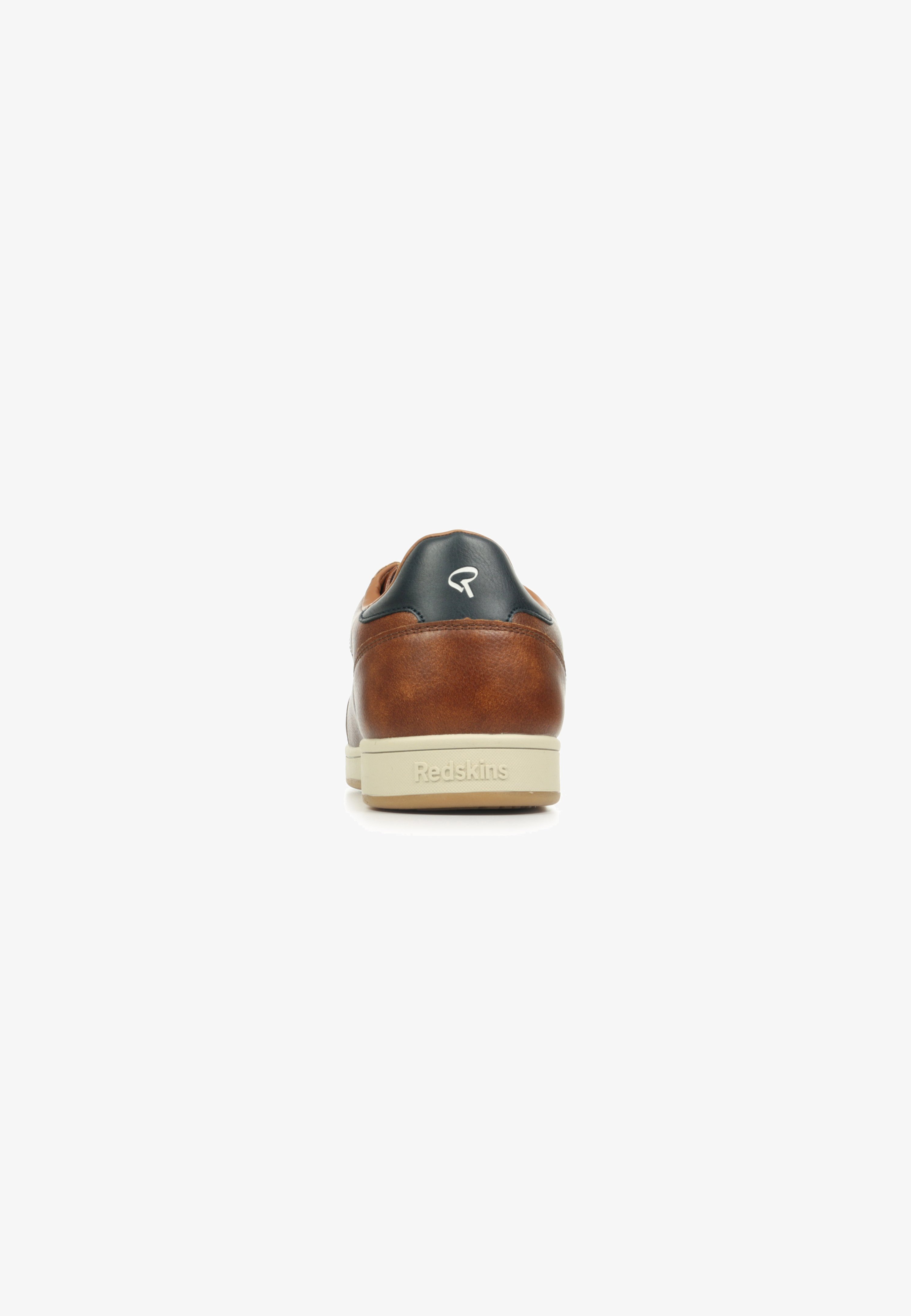 Scarpe Redskins Hopeso In Pelle - Sneaker Uomo, Cognac Marrone, Chiusura Con Lacci E Zip Laterale, Taglia 42 EU