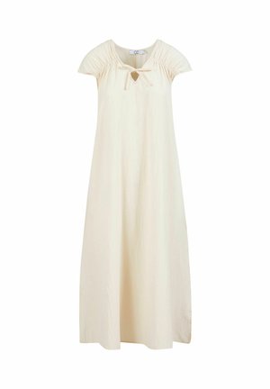 Coster Copenhagen, CC HEART ALIZA DRESS WITH GATHERINGS - Jurk - creme