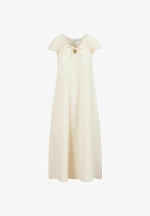 Coster Copenhagen, CC HEART ALIZA DRESS WITH GATHERINGS - Jurk - creme