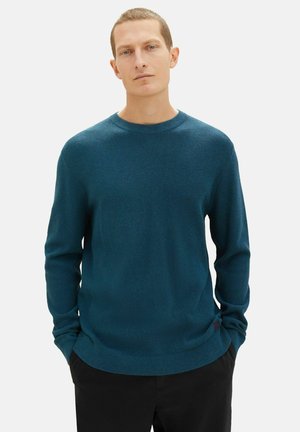 TOM TAILOR Jumper - dunkelgrün