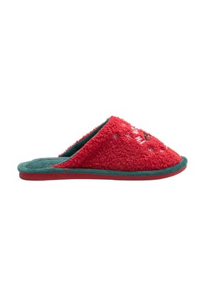 NAVIDAD I'M NOT A SANTA - Pantuflas - red green
