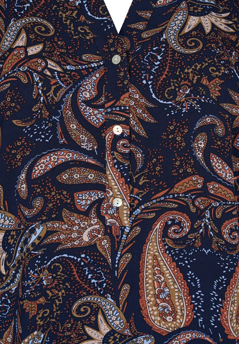 Damen Freizeitkleider | Zizzi Freizeitkleid paisley aop/braun - KU63557 Damen Freizeitkleider | Zizzi Freizeitkleid paisley aop/braun - KU63557