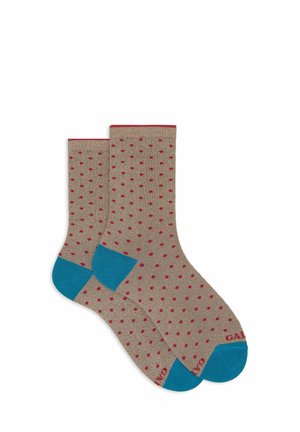 FANTASIA POIS EFFETTO SCINTILLANTE - Calze - light brown