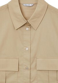 Calliope CROP CON TASCONI  - Camicia - sabbia