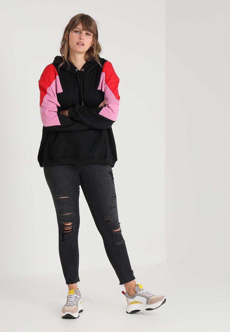 Sweats à Capuche Femme Urban Classics LADIES SHORT TERRY HOODY - Sweat à Capuche Hoodie Femme