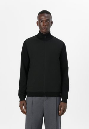 BOSS MOMENTUM - Strickjacke - black