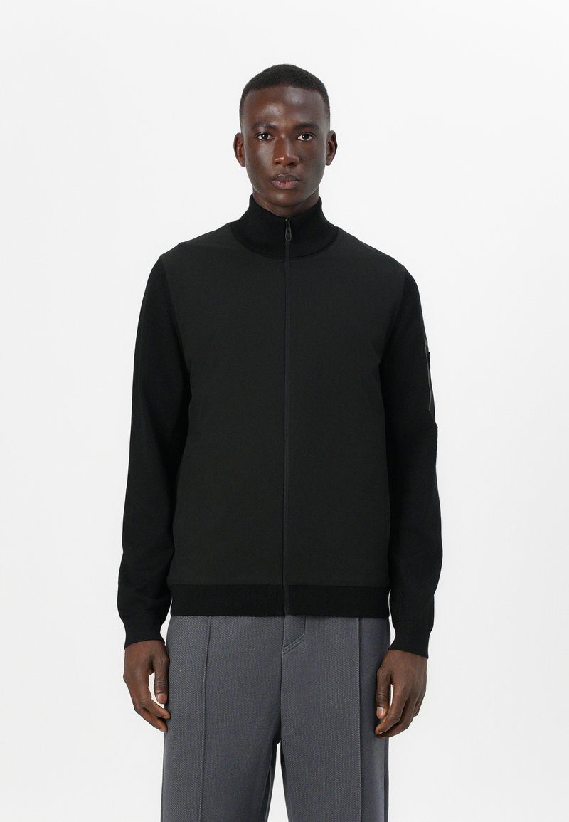 BOSS MOMENTUM - Kardiganas - black