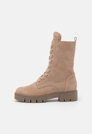 Botas con plataforma - taupe
