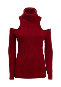 INFLUENCER OFF-SHOULDER - Trui - cognac