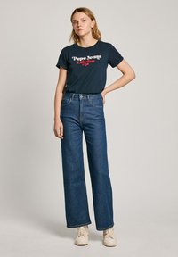 Pepe Jeans Tričko s potlačou - dulwich blue