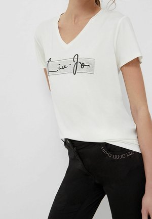 T-Shirt print - white