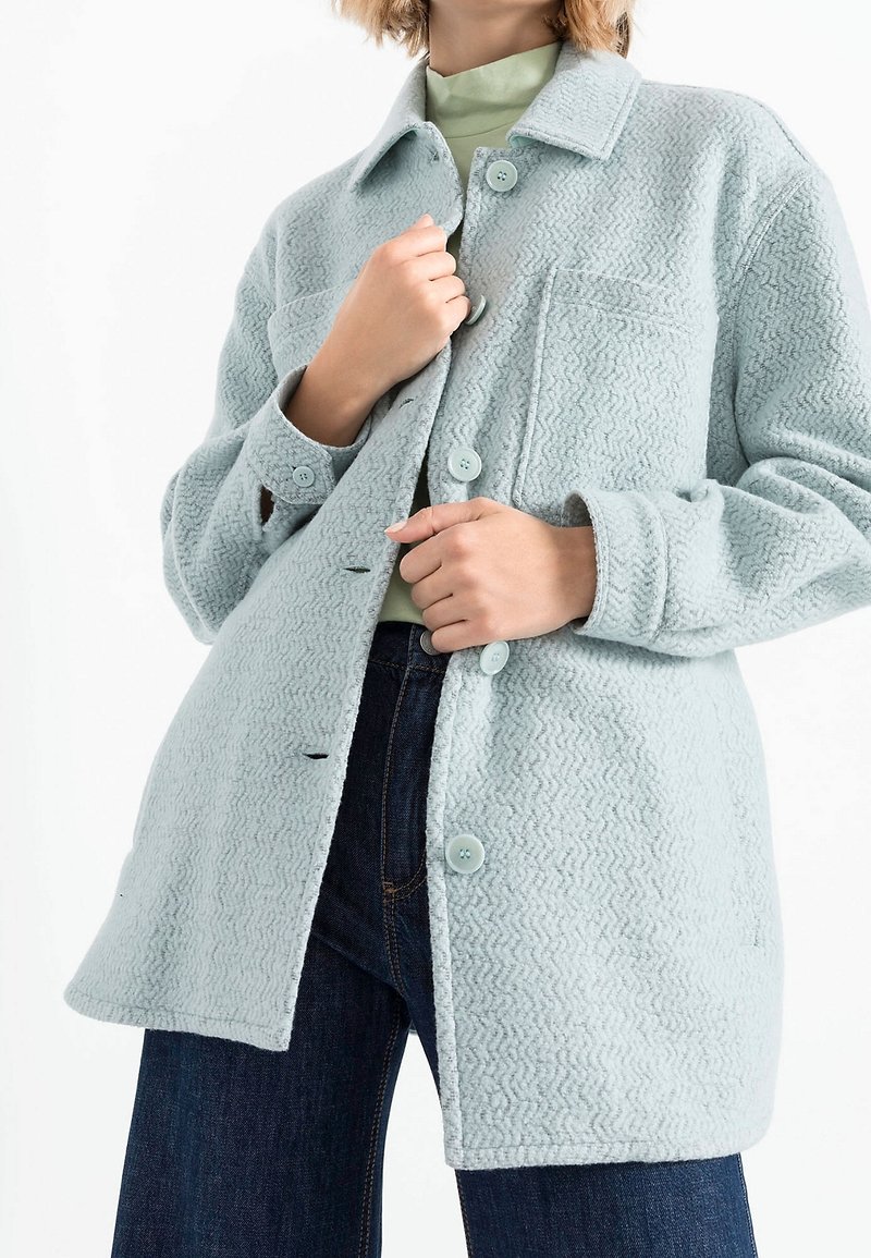 hessnatur Manteau court - blue