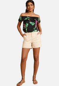 REGULAR FIT - Blúz - black floral