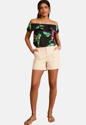 REGULAR FIT - Blouse - black floral