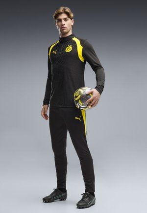 Puma, BORUSSIA DORTMUND TRAININGSOBERTEIL - Klub merchandise - black-faster yellow