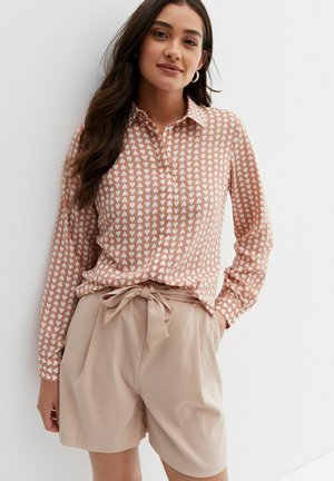 PRINT LONG SLEEVE - Button-down blouse - pink pattern