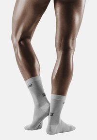 CEP ALLDAY RECOVERY COMPRESSION SOCKS MID CUT MEN - MADE IN GERMANY - Socks - light grey