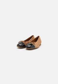 Paul Green Ballerines - black/sisal