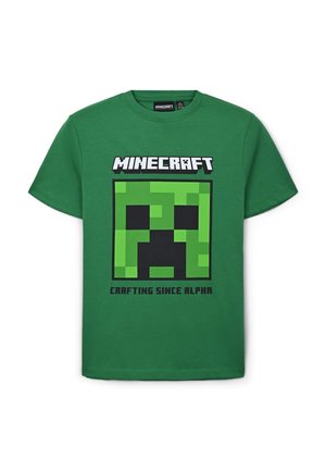 T-shirt con stampa - verde