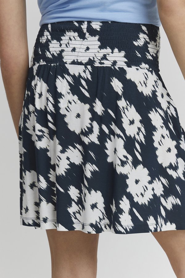 IHLISA - A-line skirt - total eclipse flower print4
