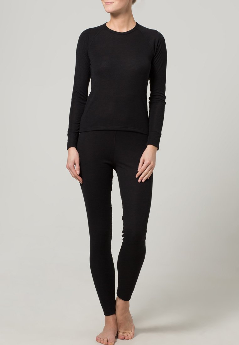 CMP WOMAN SET (SWEAT AND PANT) - Φανέλα - nero