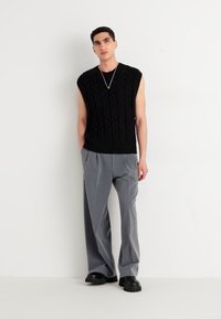 Weekday CABLE VEST - Débardeur - black