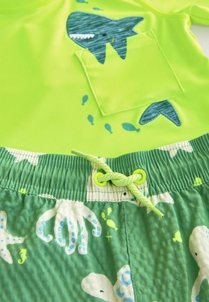 Next REGULAR FIT - SET - Short - yellow green shark