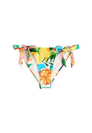 Next Bikini-Hose - red/green tropical