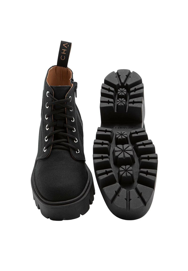 Damen Ankle Boots | CHARLES FOOTWEAR DANNY Plateaustiefelette black/schwarz - SB62767 Damen Ankle Boots | CHARLES FOOTWEAR DANNY Plateaustiefelette black/schwarz - SB62767