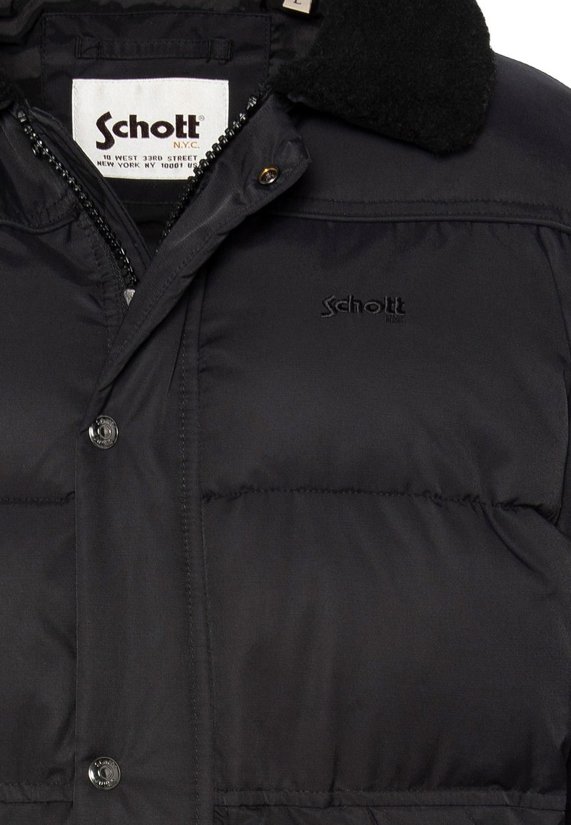 Schott RANCHER PUFFER - Winter jacket - noir/black - Zalando