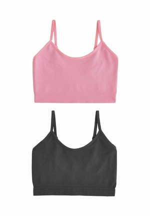 SEAMLESS LONG LINE 2 PACK - Bustier - pink cream