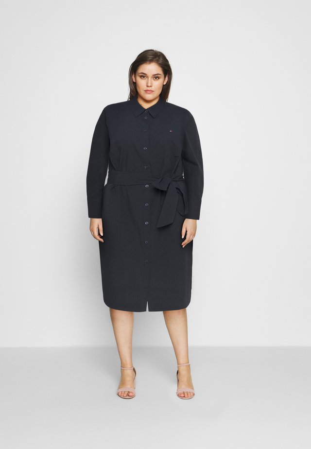 MONICA KNEE DRESS - Shirt dress - desert sky