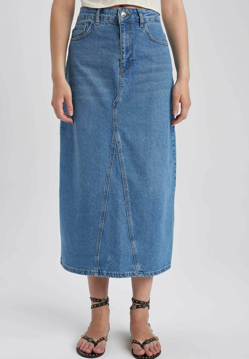 DeFacto Denim skirt blue/blue denim Zalando.ie