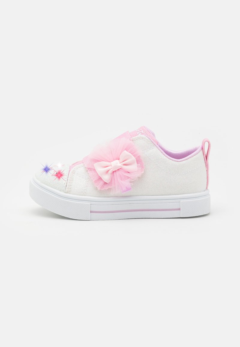 Skechers - TWINKLE SPARKS - Sporta apavi - white/pink, Palielināt