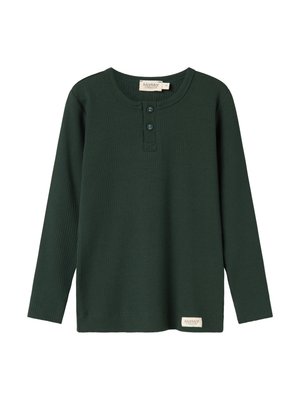 UNISEX - T-shirt à manches longues - dark leaf