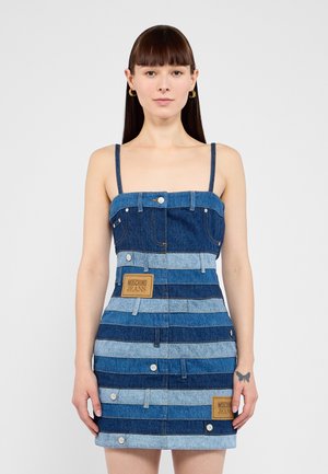 DRESS - Jeansklänning - blue denim