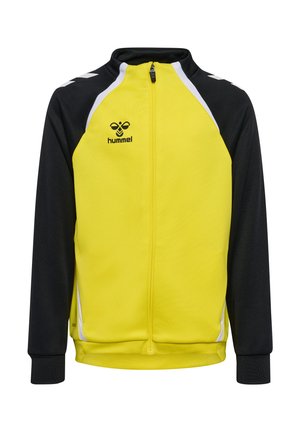 LEAD 2 0 TRACK ZIP - Træningsjakke - blazing yellow black