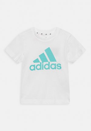 T-shirt print - white/semi mint rush