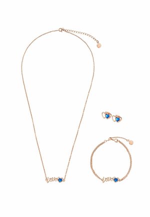 SET LOVE HEART - Earrings - light gold-coloured