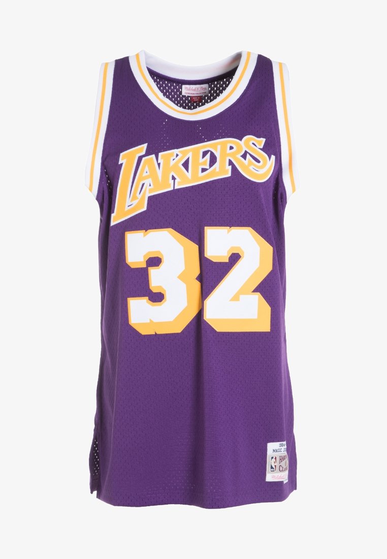 Mitchell Ness Nba Swingman La Lakers Magic Johnson Sports Shirt Purple Zalando Co Uk