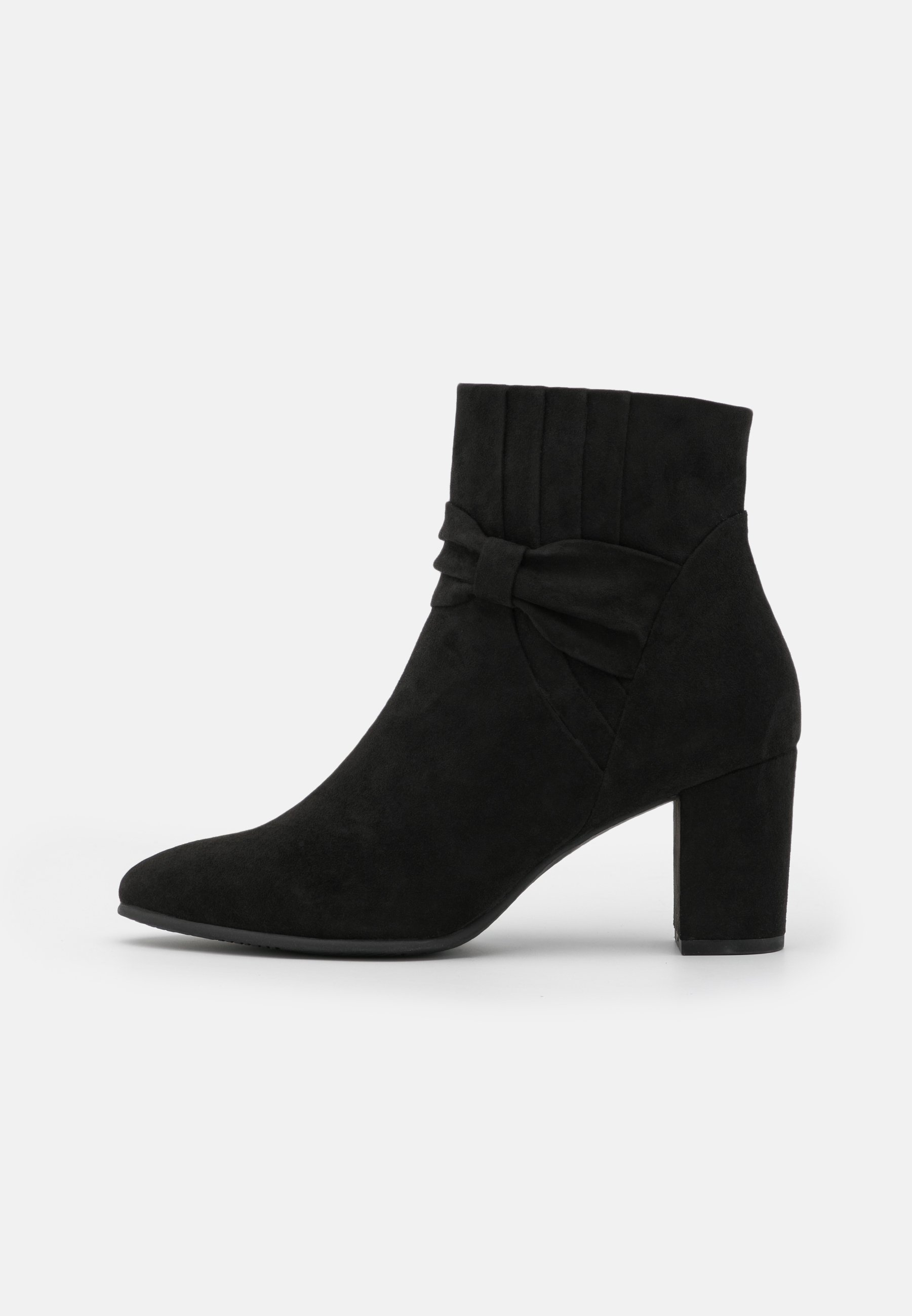 MARCO TOZZI Damen Stiefeletten Mit Blockabsatz – Eleganter Kunstleder-Stiefel Für Herbst & Stadt