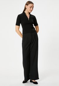 Koton T-Shirt basic - black