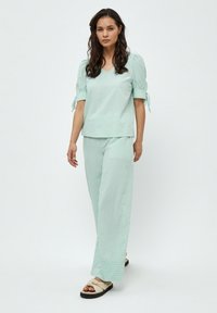 PEPPERCORN PCMONELLA - Blūze - green mint stripe